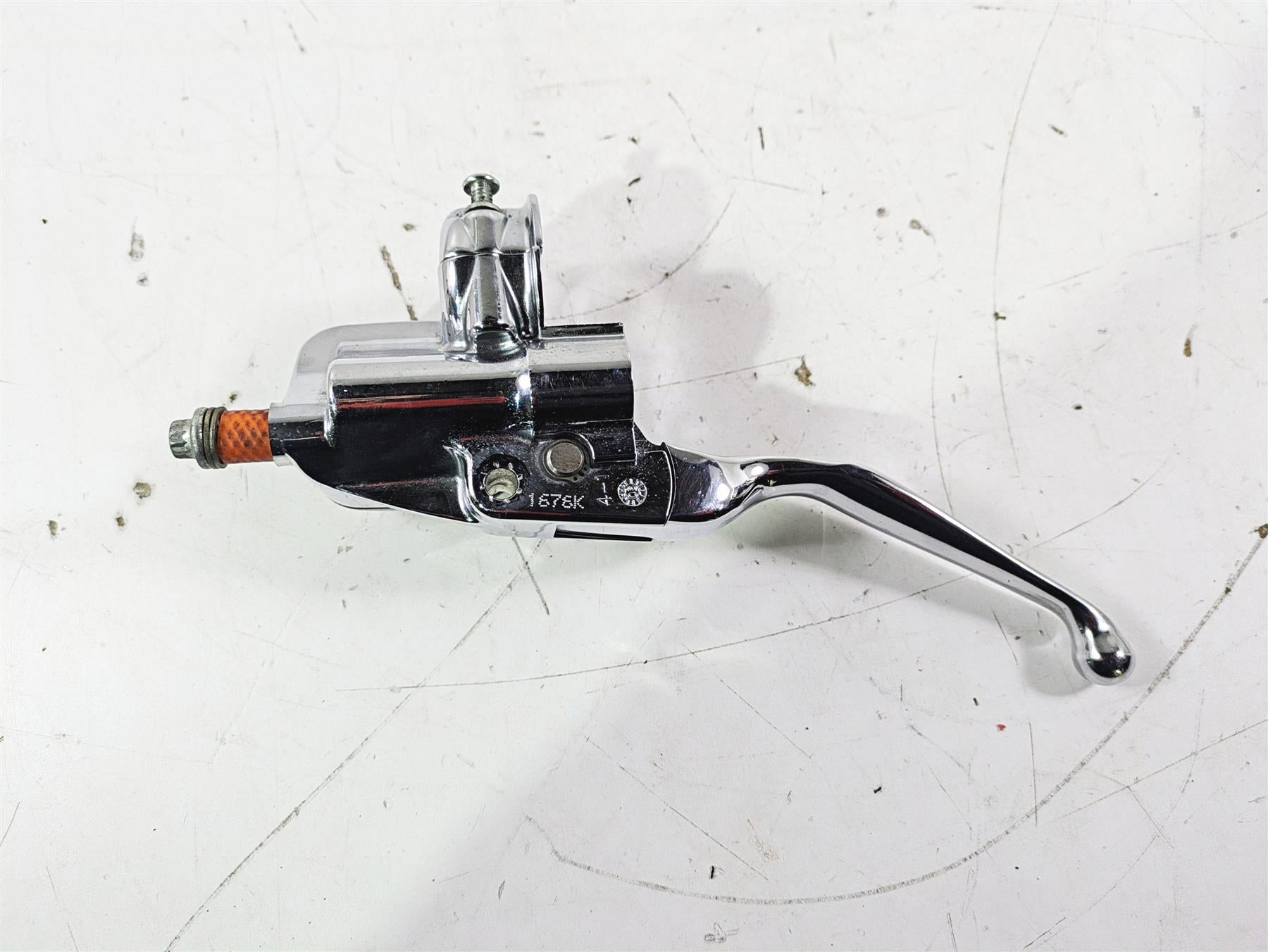 2007 Harley Touring FLHTCU SE CVO E-Glide Front Chrome Master Cylinder 41700740 {{ shop.shopifyCountryName }} - Mototech271