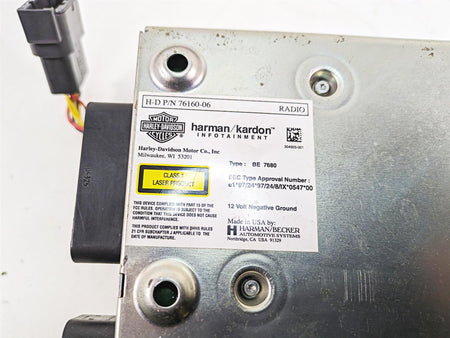2006 Harley Touring FLHTCUI Electra Glide Radio Stereo Player Cb Module 76160-06 {{ shop.shopifyCountryName }} - Mototech271