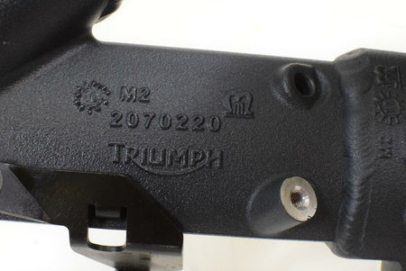 2012 Triumph Street Triple 675 R Main Frame Chassis Straight Slvg Ttl T2070454 {{ shop.shopifyCountryName }} - Mototech271