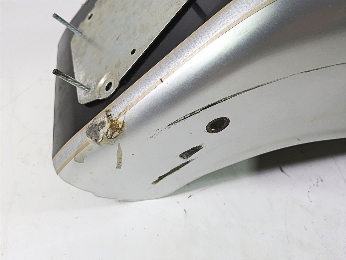 2003 Harley Softail FXSTDI Deuce 100th Rear Fender Sterling Silver 59759-00 {{ shop.shopifyCountryName }} - Mototech271