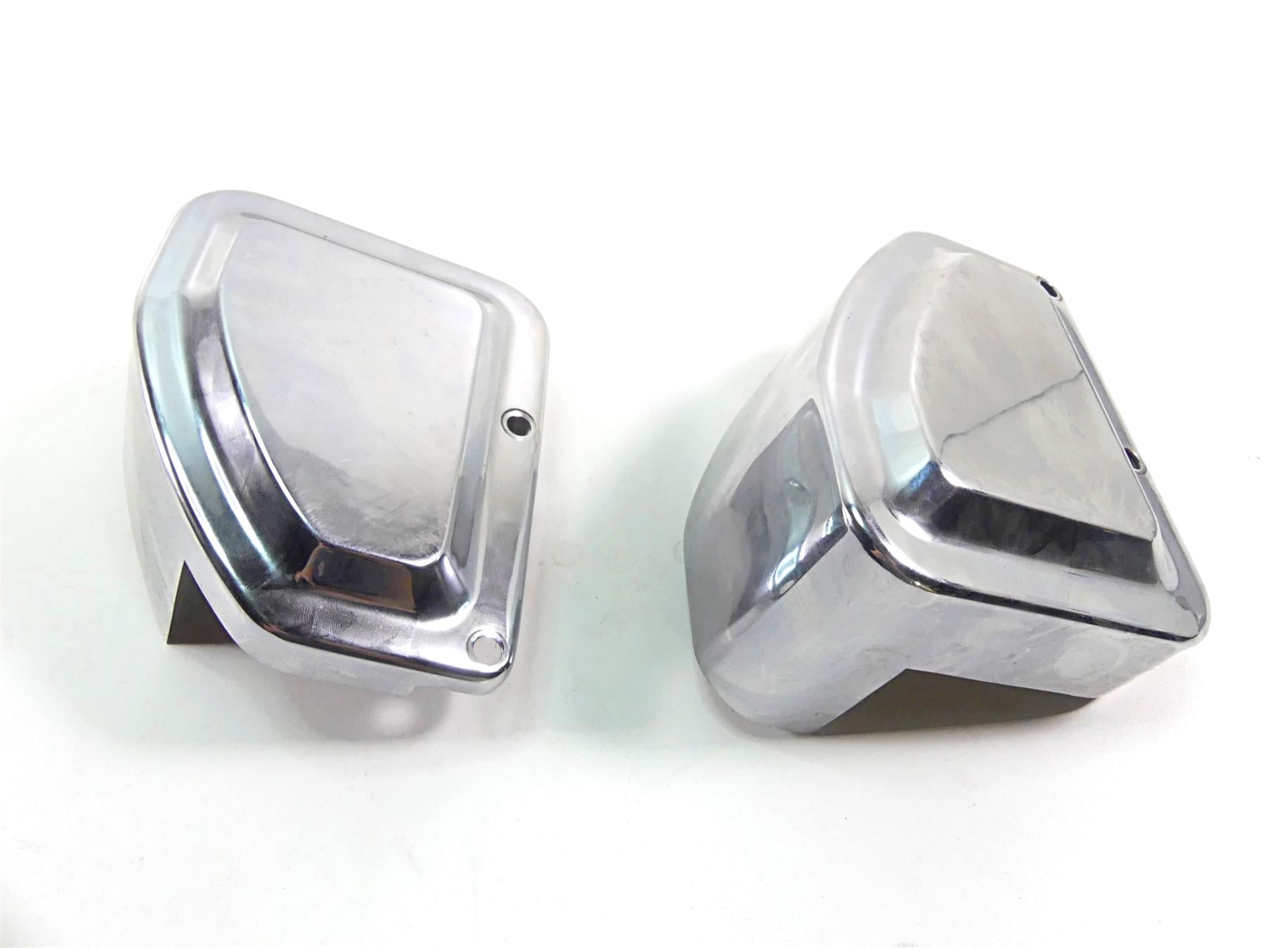 2002 Honda VTX1800 R Front Brake Caliper Chrome Covers {{ shop.shopifyCountryName }} - Mototech271