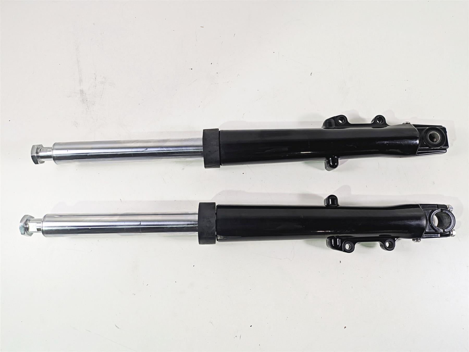 2001 Harley Touring FLHX Street Glide Straight Front Fork Leg Set 46495-00 {{ shop.shopifyCountryName }} - Mototech271