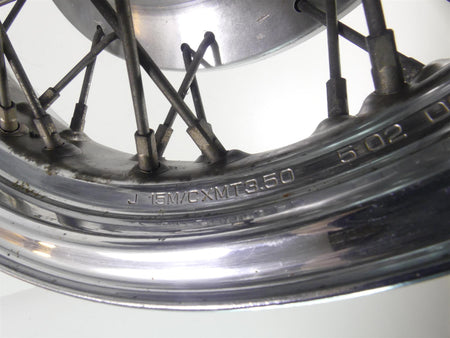 2003 Honda VTX1300 S Straight Spoke Rear Wheel Rim 15x3.5 - Read 42650-MEA-670 {{ shop.shopifyCountryName }} - Mototech271