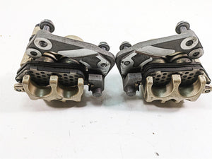 2012 Triumph Tiger 800XC ABS Nissin Front Brake Caliper Set T2022030 T2022031