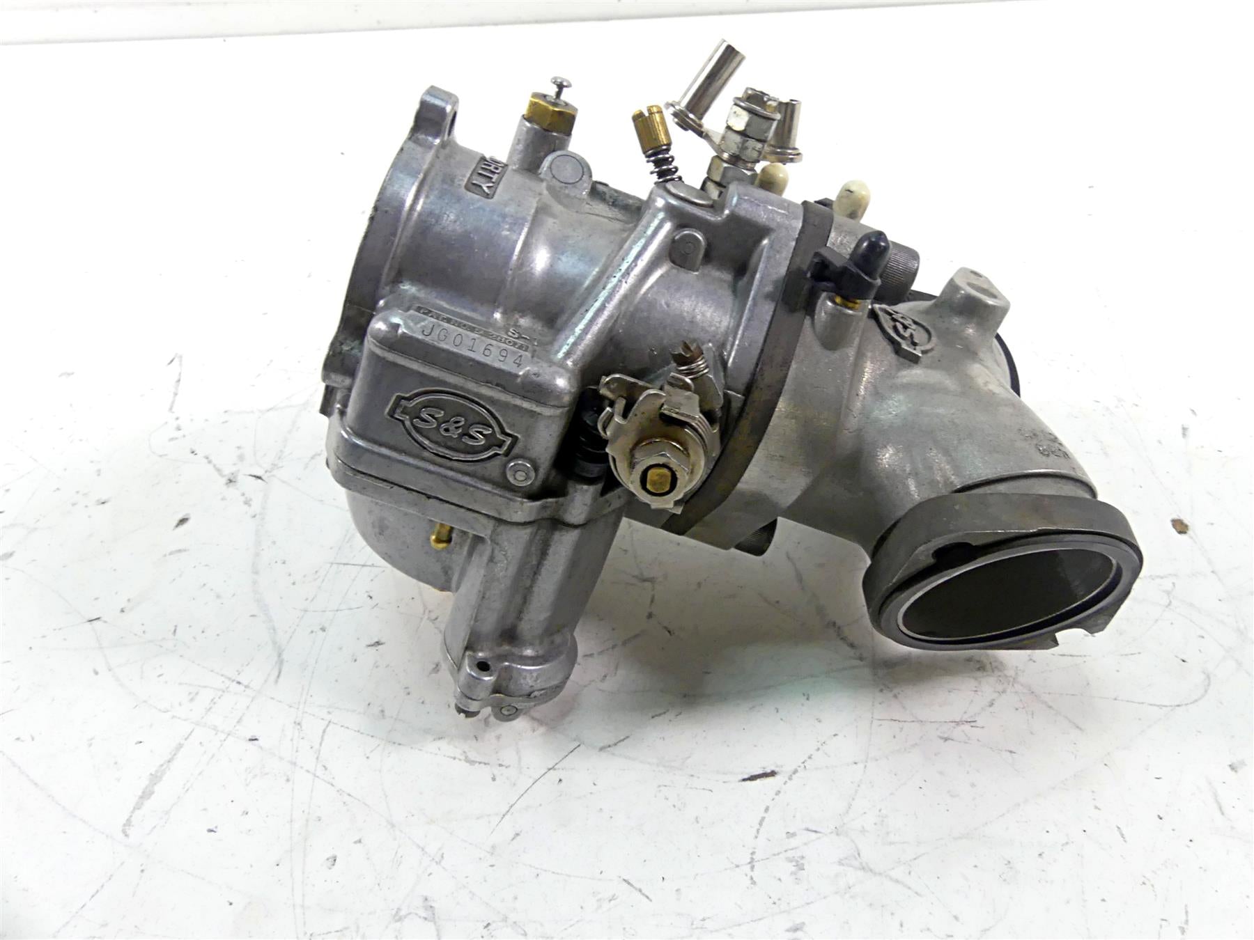 2009 Big Dog K9 S&S Super G Shorty Carburetor & Intake PAT.NO.5.28071 16-2581-S