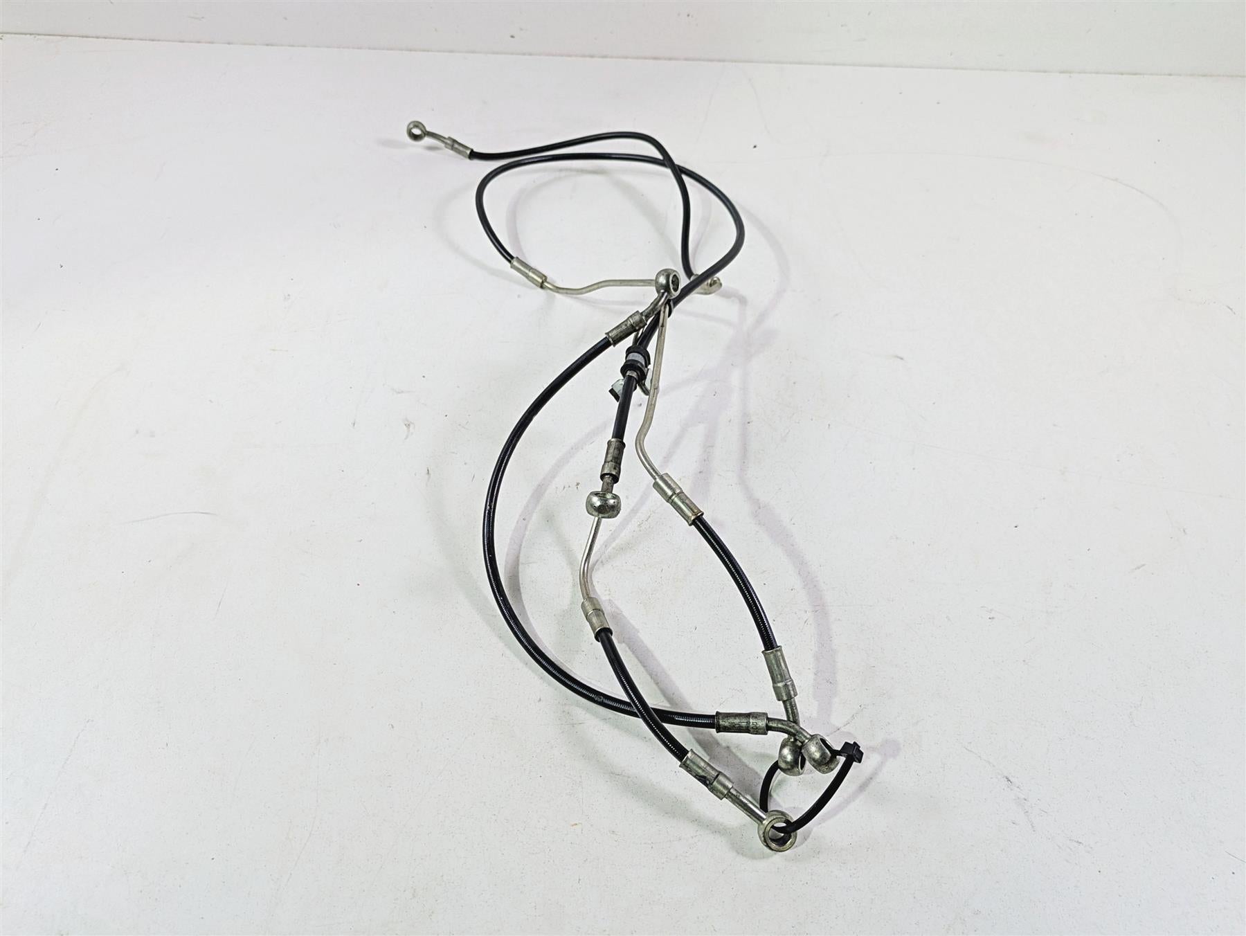 2013 Ducati Hypermotard 821 SP Front Abs Brake Line Hose Set 61811511A 61811501A {{ shop.shopifyCountryName }} - Mototech271