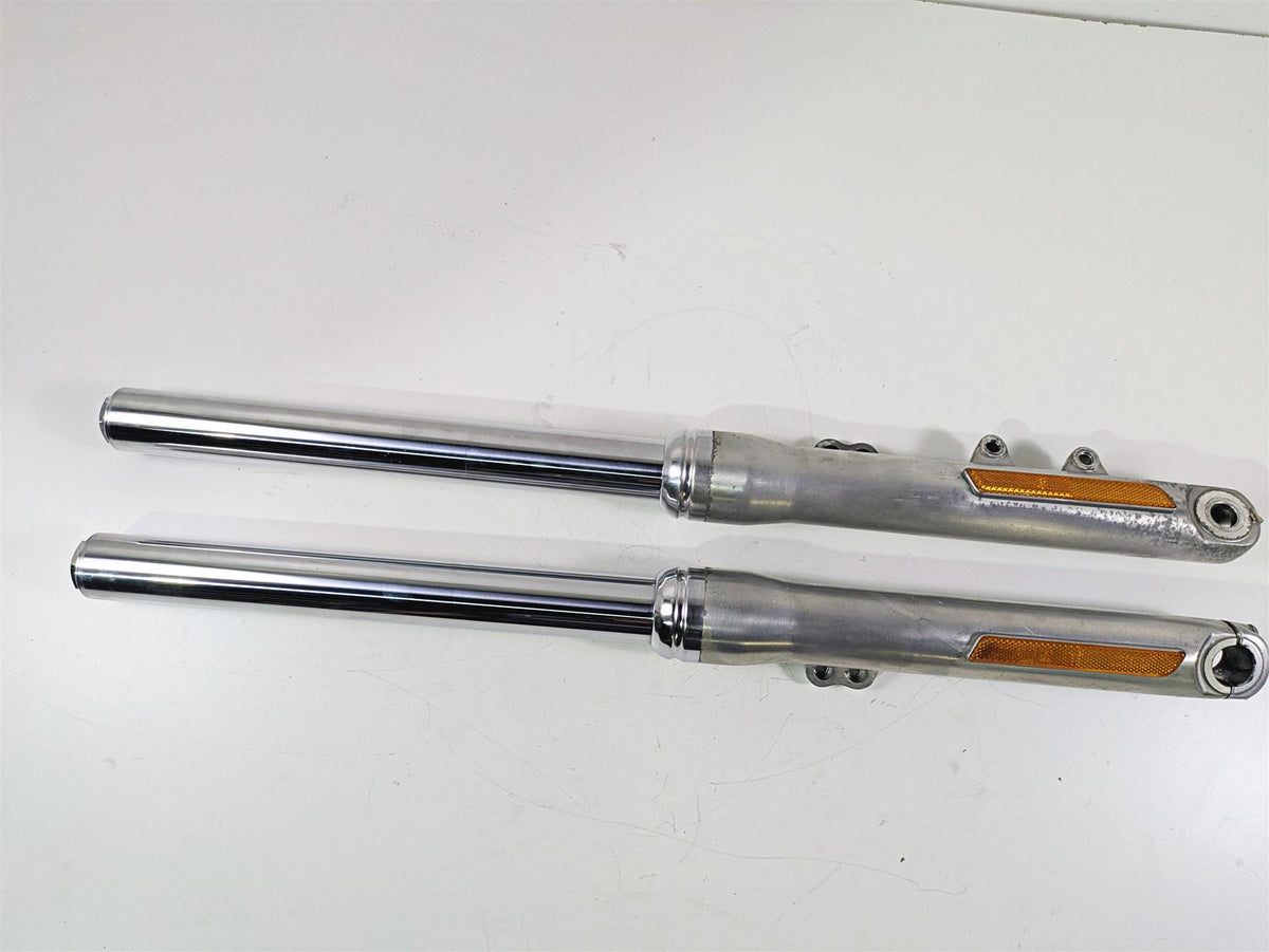 2009 Harley FXDC Dyna Super Glide Straight Front Fork Set 45947-06A 45948-06B {{ shop.shopifyCountryName }} - Mototech271