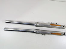 Load image into Gallery viewer, 2009 Harley FXDC Dyna Super Glide Straight Front Fork Set 45947-06A 45948-06B
