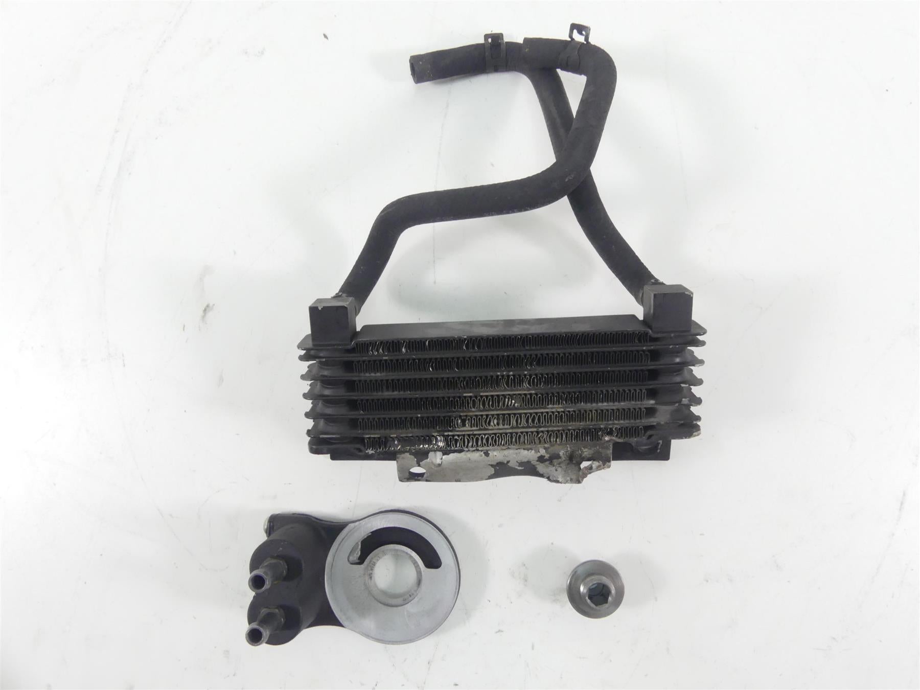 2011 Harley Touring FLTRU Road Glide Oil Cooler Flange Cover Set -Read 63083-11A {{ shop.shopifyCountryName }} - Mototech271