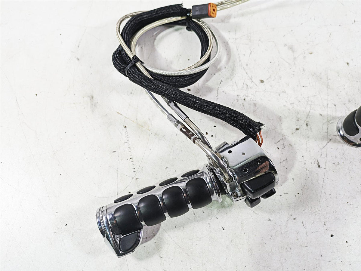 2002 Harley FLSTC Softail Heritage Right Chrome Hand Control Switch 71684-06A {{ shop.shopifyCountryName }} - Mototech271