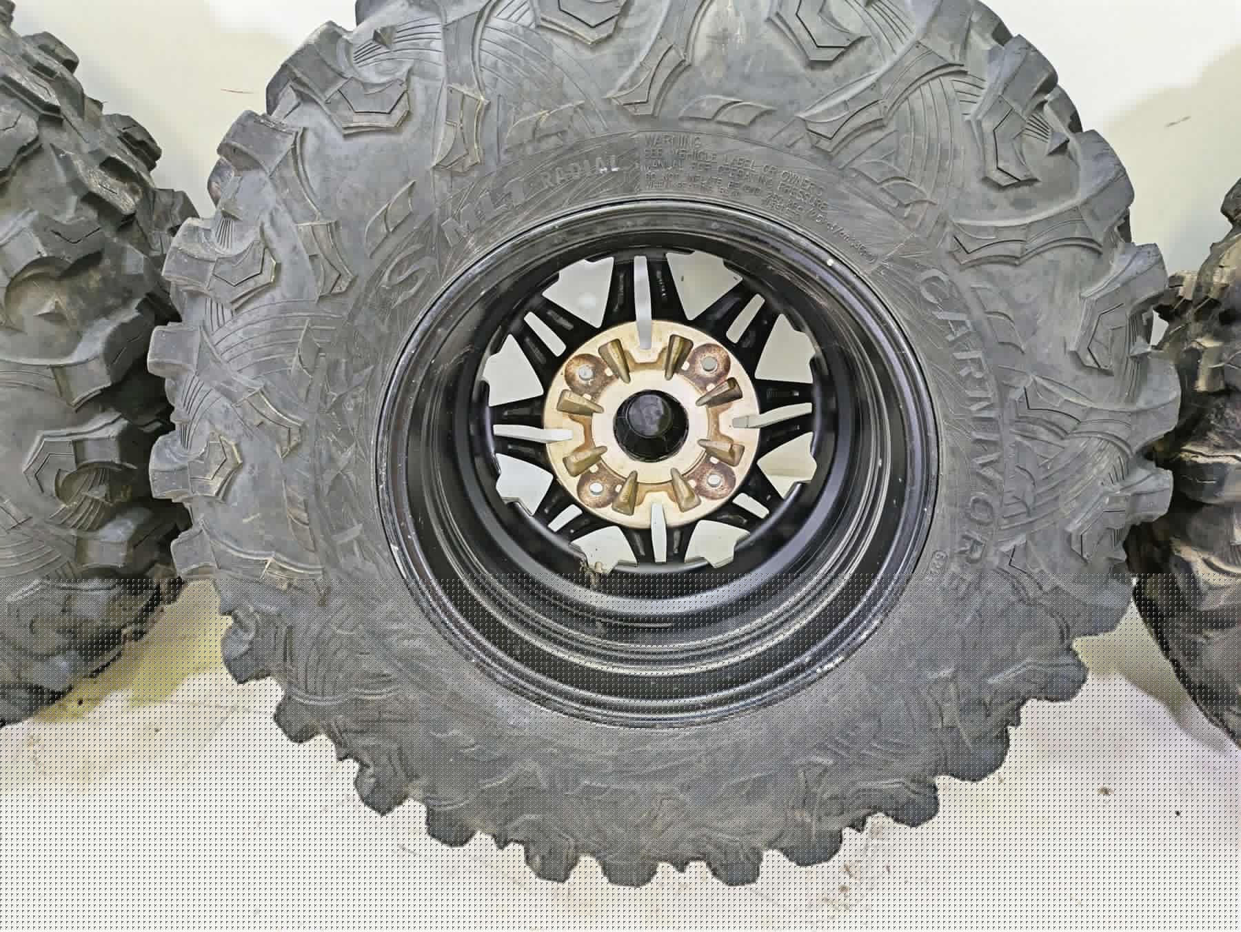 2022 Kawasaki Teryx KRX KRF 1000 C SE 15x8 Wheel Maxxis Tire Set 49058-0706-397 {{ shop.shopifyCountryName }} - Mototech271