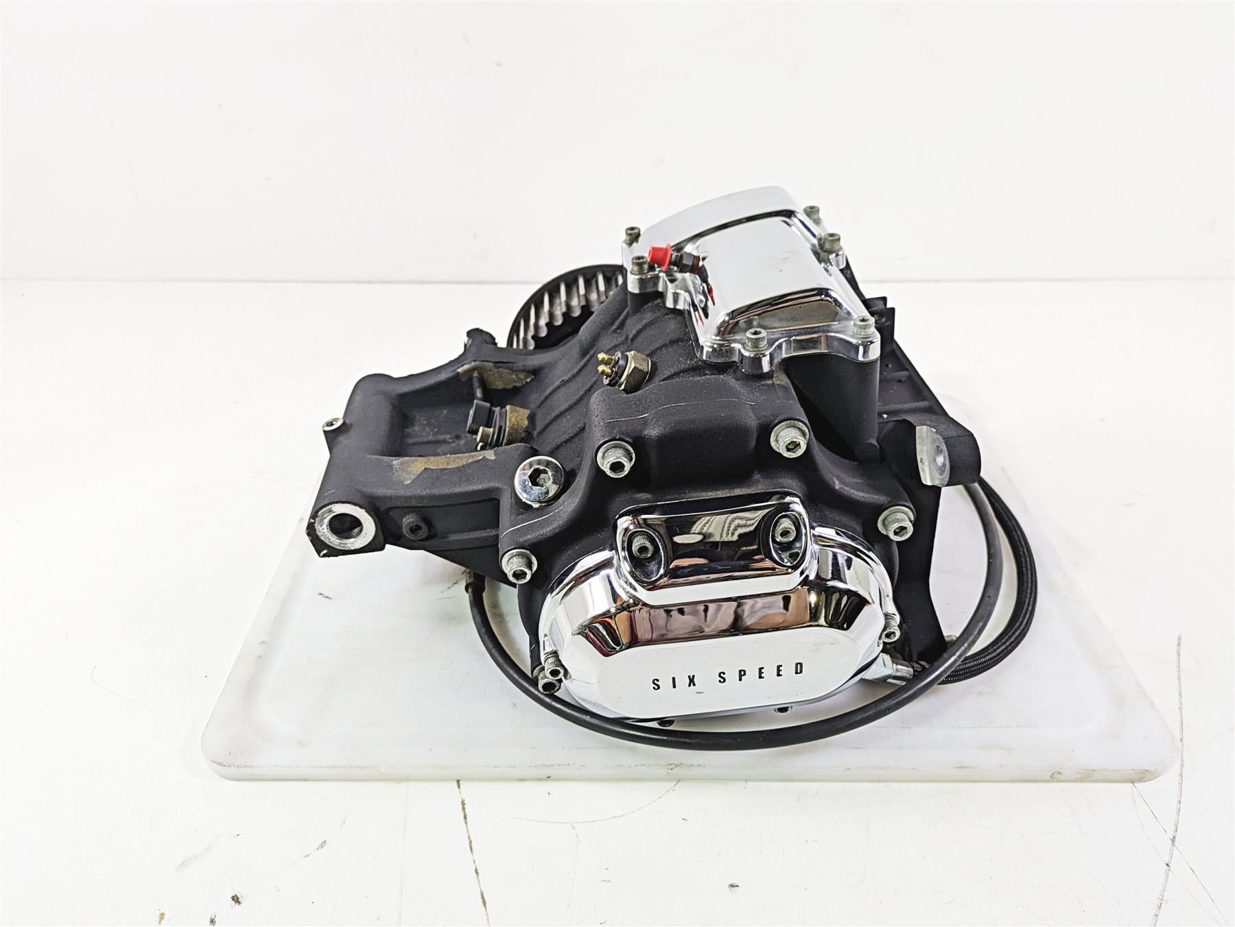 2008 Harley FLSTC 105TH Softail Heritage 6-Sp Transmission Gear Box 27k 33030-07 {{ shop.shopifyCountryName }} - Mototech271