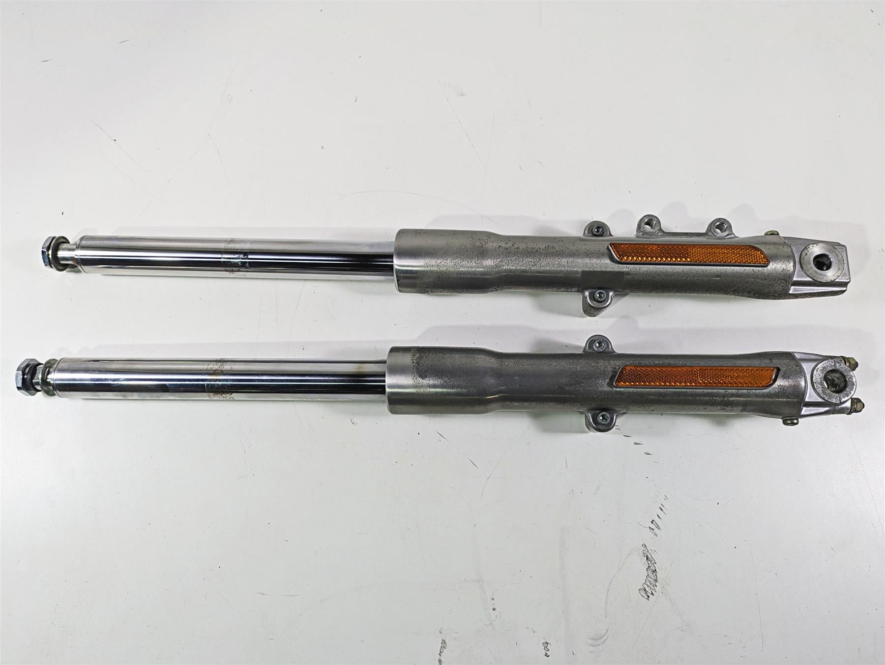 2003 Harley FLSTC Softail Heritage 100th Front Fork Legs 41mm 45915-00 45916-00 {{ shop.shopifyCountryName }} - Mototech271