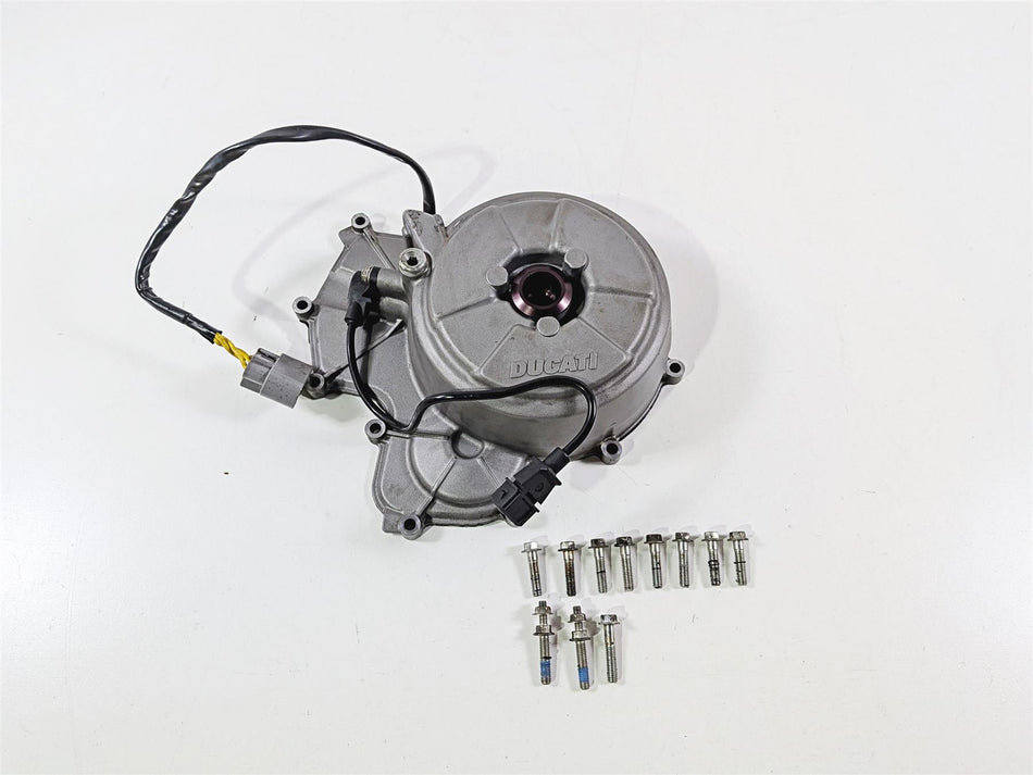 2017 Ducati Panigale 1299 Stator Alternator Generator Cover 24221081CB 26420531A-Mototech271