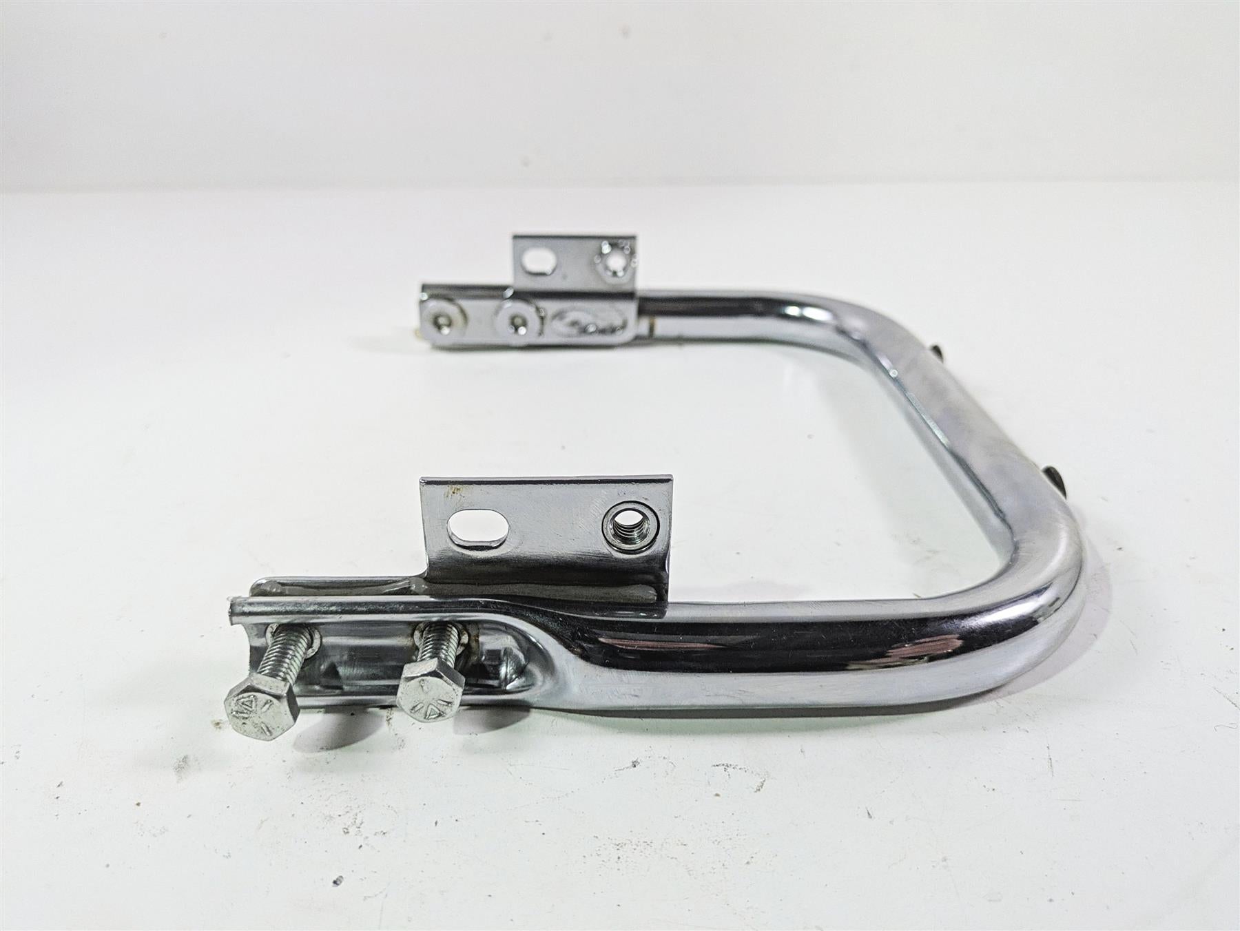 1999 Harley Touring FLHTCUI E-Glide Rear Chrome Rail Plate Mount Holder 53376-97 {{ shop.shopifyCountryName }} - Mototech271