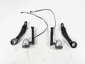 2016 Harley Touring FLTRX Road Glide Front Blinker Turn Signal & Mounts 67800512 | Mototech271