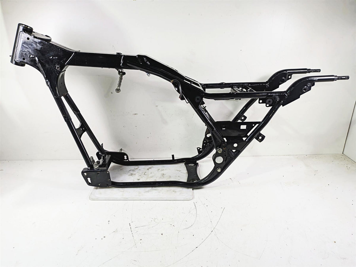 2003 Harley Touring FLHTCUI E-Glide 100th Straight Main Frame Chassis With Salvage Louisiana Title 47900-02A {{ shop.shopifyCountryName }} - Mototech271