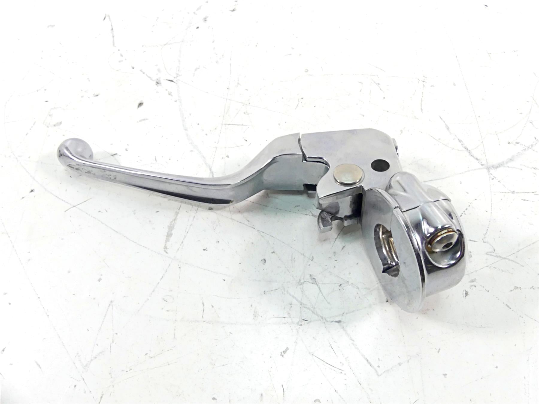 Chrome Harley Davidson Softail Dyna Touring Clutch Perch & Lever {{ shop.shopifyCountryName }} - Mototech271