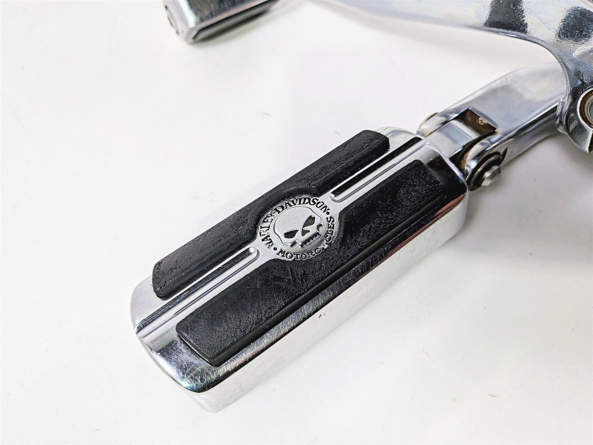 2008 Harley FXDSE CVO Dyna Front Rear Chrome Forward Foot Peg Control Set-Mototech271