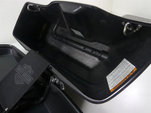 2016 Harley Touring FLHTP Electra Glide Right Saddle Bag Vivid Black 90200412 | Mototech271