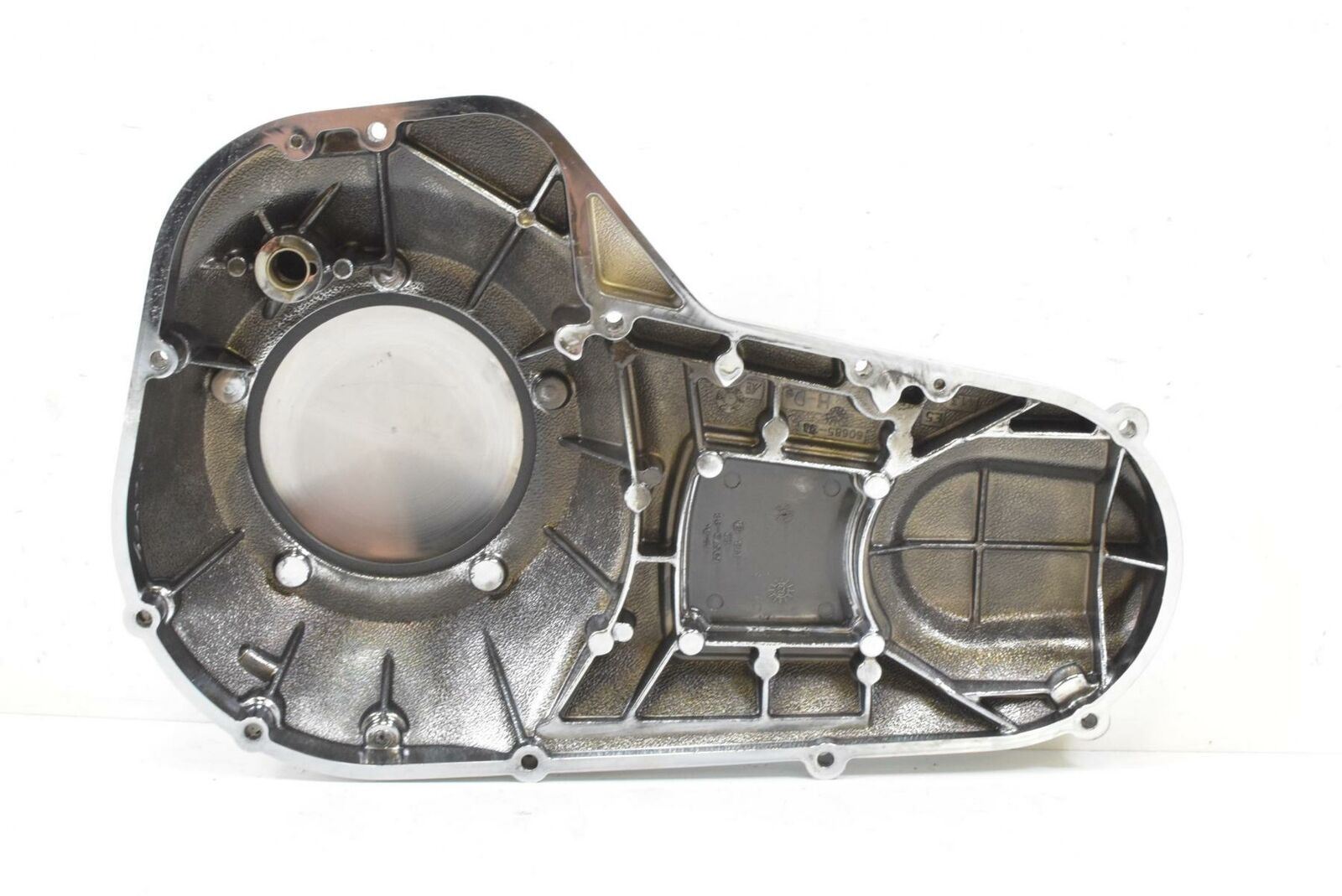 2004 Harley FLHTCSE CVO Electra Glide Outer Primary Drive Clutch Cover 60685-04 {{ shop.shopifyCountryName }} - Mototech271