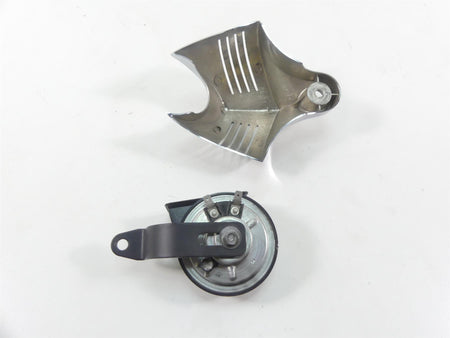 2004 Harley FLHTC SE CVO Electra Glide Horn With Chrome Cover 61300478A {{ shop.shopifyCountryName }} - Mototech271
