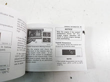Load image into Gallery viewer, 2018 Kawasaki ZX1002 Ninja H2 SX Owners Manual Booklet ZX1002AJ/BJ 99987-0050 | Mototech271
