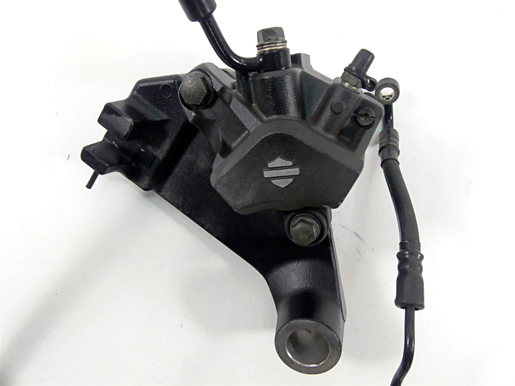 2009 Harley XR1200 Sportster Rear Brake Caliper + Bracket & Line 42948-08 {{ shop.shopifyCountryName }} - Mototech271