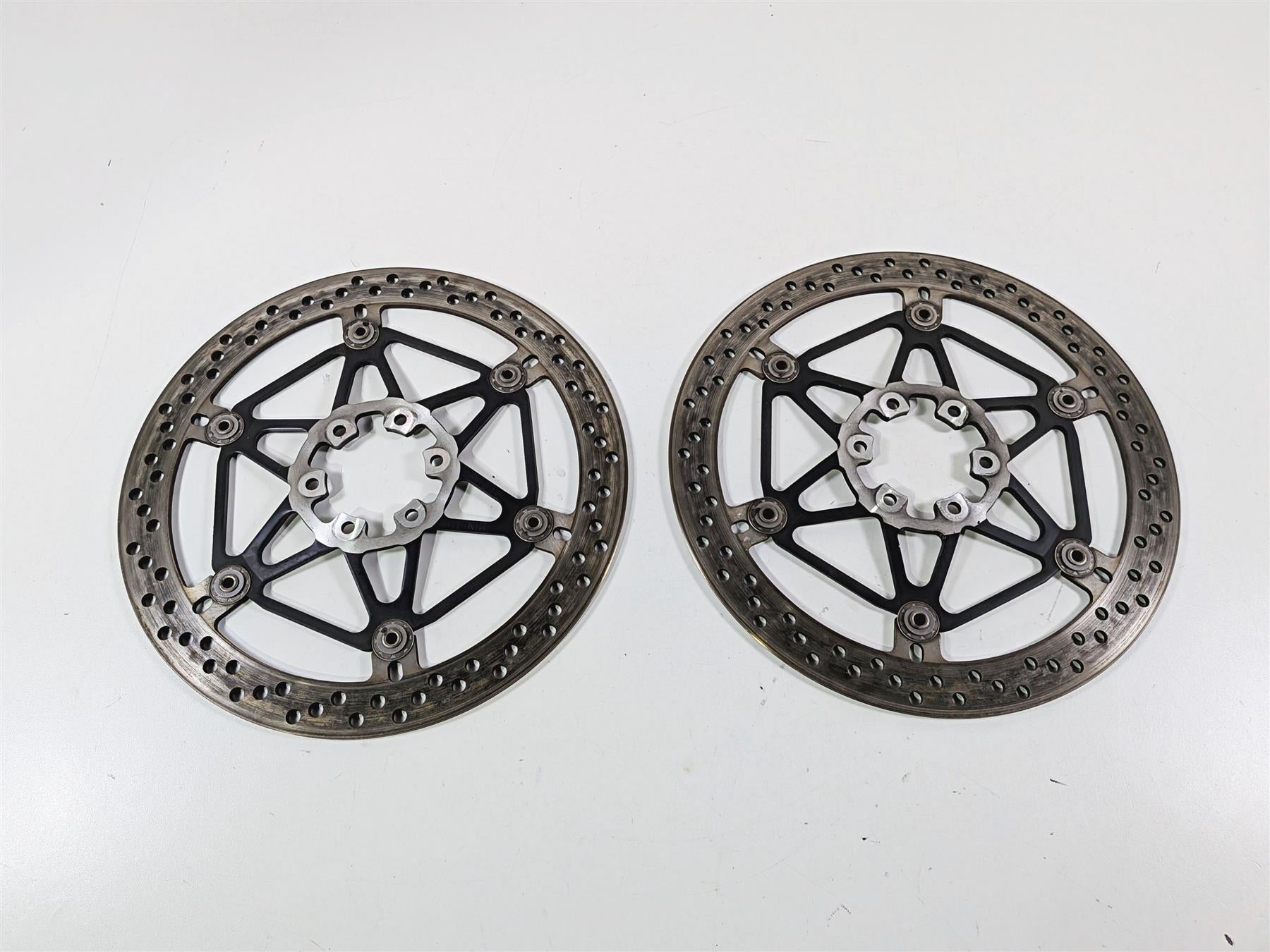 2018 Aprilia RSV4 RR Brembo Front Brake Disc Rotor Set 330mm 2B001135 2B001136 {{ shop.shopifyCountryName }} - Mototech271