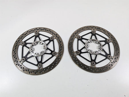 2018 Aprilia RSV4 RR Brembo Front Brake Disc Rotor Set 330mm 2B001135 2B001136 {{ shop.shopifyCountryName }} - Mototech271