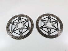 Load image into Gallery viewer, 2018 Aprilia RSV4 RR Brembo Front Brake Disc Rotor Set 330mm 2B001135 2B001136
