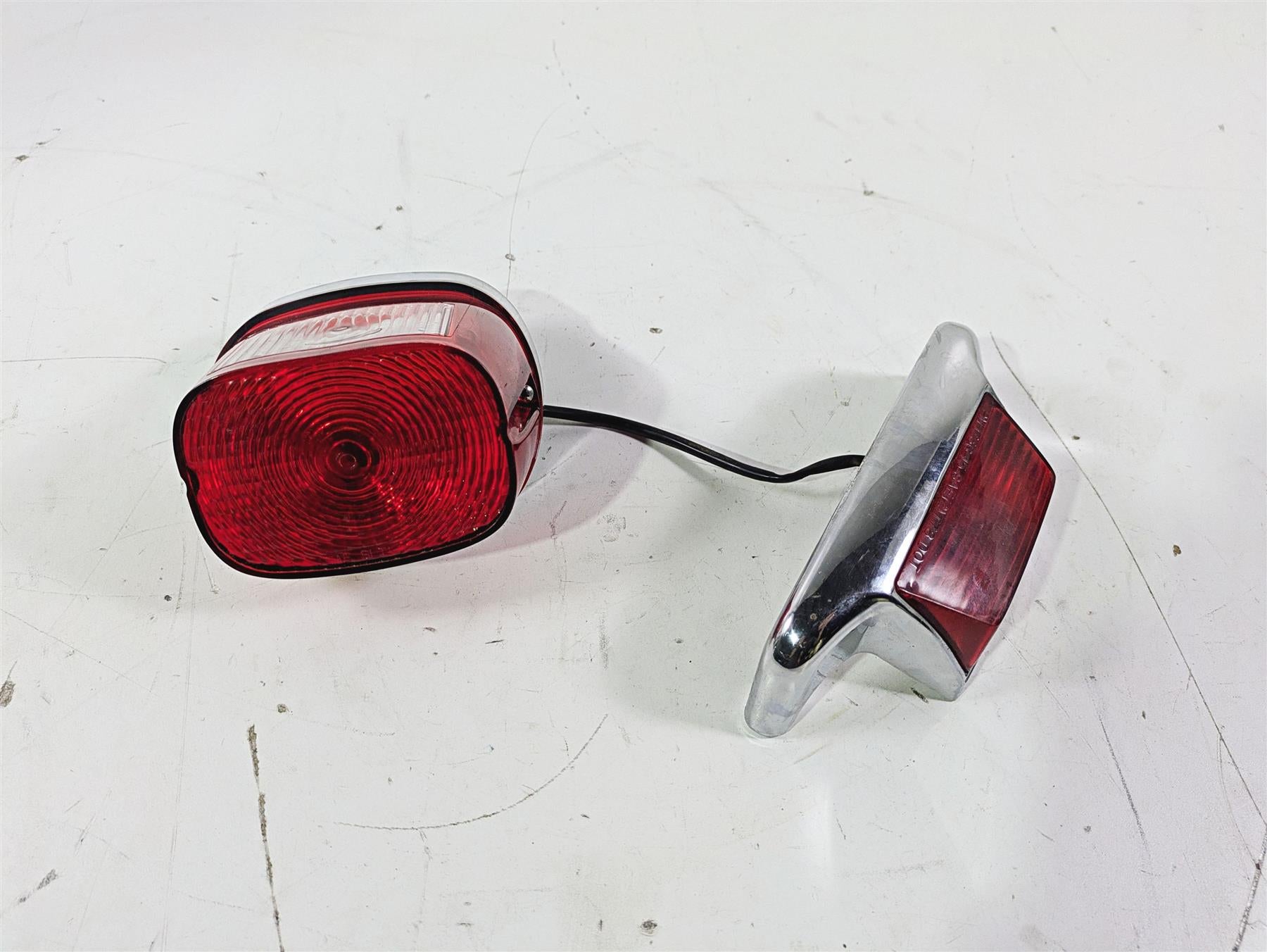2008 Harley Touring FLHTP Electra Glide Tail & Bumper Light Set - Read 68140-04