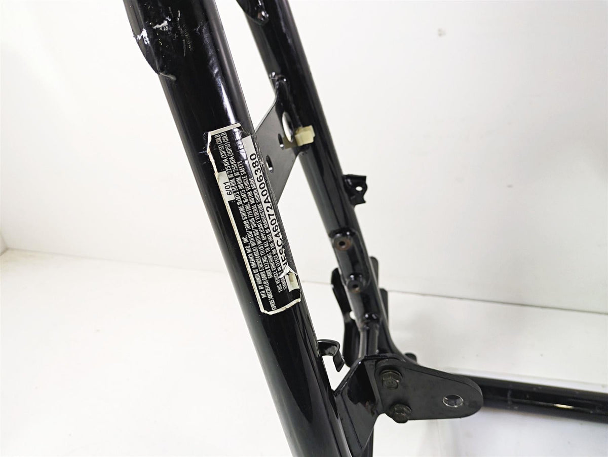 2002 Honda V-Twin VTX1800 C Straight Main Frame & Swingarm With Clean Texas Title 50100-MCH-770 {{ shop.shopifyCountryName }} - Mototech271