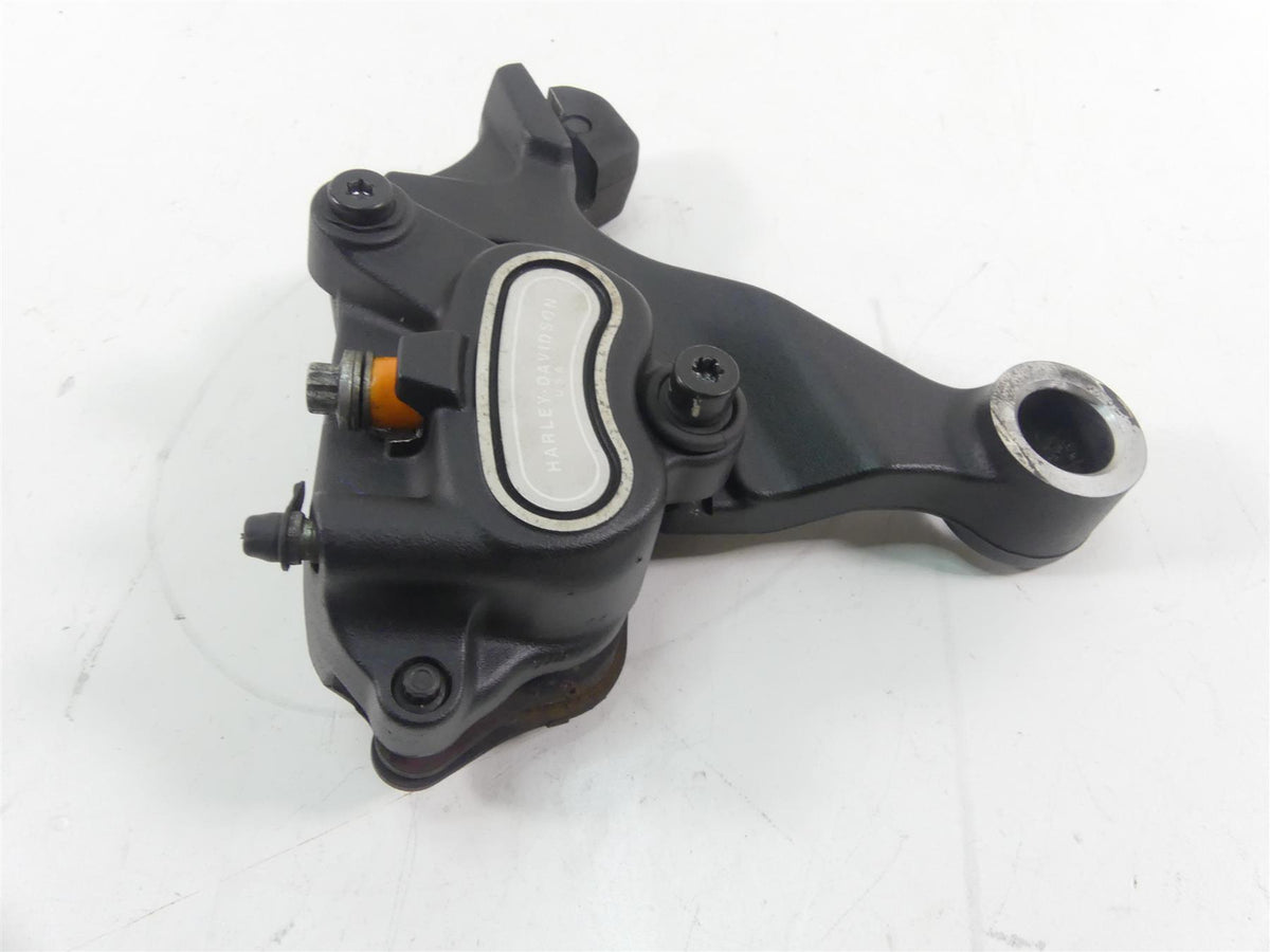 2014 Harley FXDF Dyna Fat Bob Rear Brake Caliper + 25mm Bracket 40908-08 {{ shop.shopifyCountryName }} - Mototech271