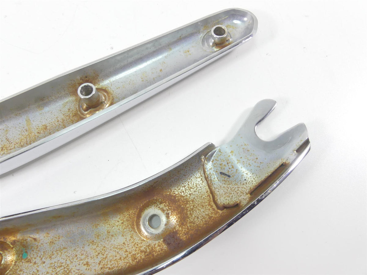 2002 Triumph Bonneville America Rear Fender Chrome Struts Braces Set T2305620 {{ shop.shopifyCountryName }} - Mototech271