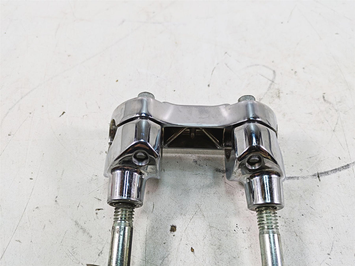 2006 Harley FLSTI Softail Heritage Handlebar Riser Holder Set 56567-86B {{ shop.shopifyCountryName }} - Mototech271