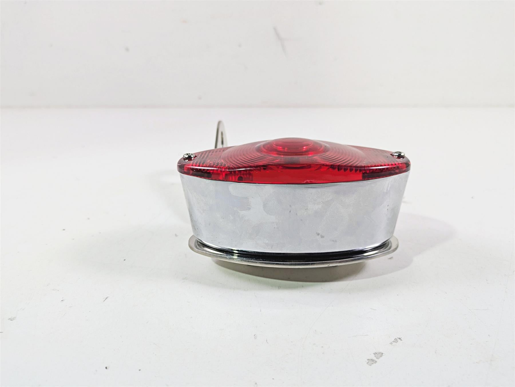 2008 Ultima Motorcycles Fat Bastard Side Chrome Plate Holder & Taillight Set {{ shop.shopifyCountryName }} - Mototech271