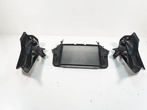 2012 Triumph Tiger 800XC ABS Radiator Cover Fairing Cowl Set T2306241 T2306242