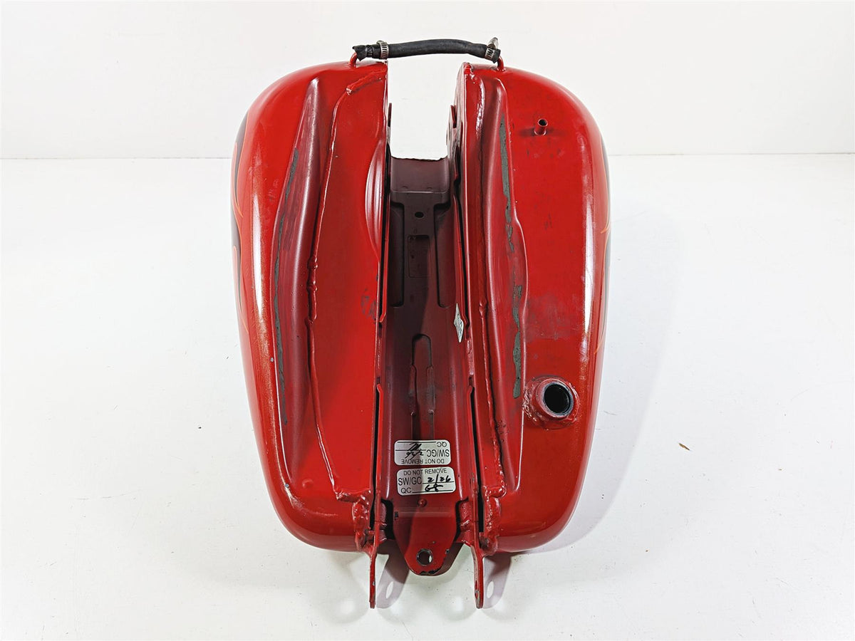 2008 Harley FXDSE CVO Dyna Fuel Gas Tank Scarlet Red Pearl Dark Crimson 61014-08-Mototech271