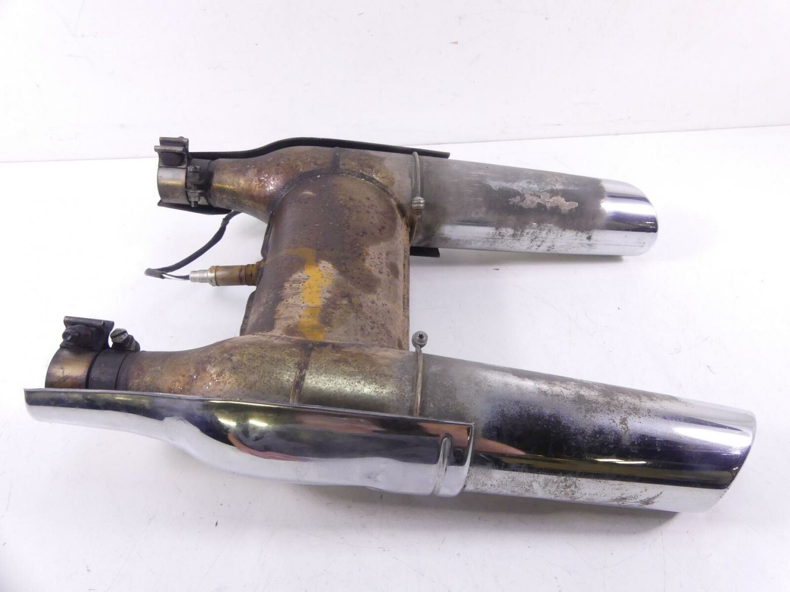 2003 BMW R1200CL K30 Exhaust Pipe Muffler Silencer -Dented 18121341114 {{ shop.shopifyCountryName }} - Mototech271