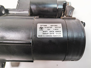 2020 Moto Guzzi V85 TT Adventure Engine Starter Motor + Cover 97729R