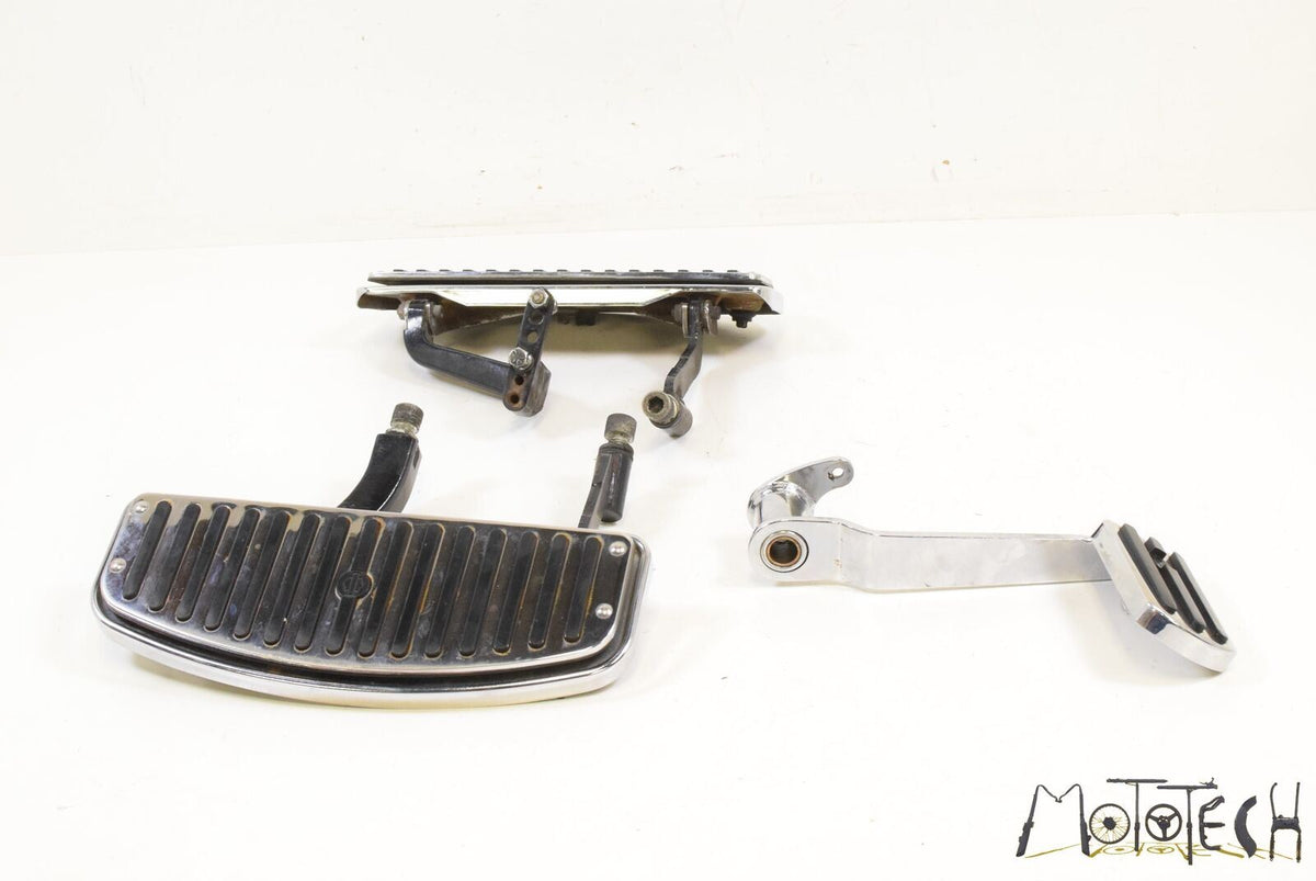 1997 Harley Touring FLHRI Road Kink Front Rider L+R Floor Board Brake Pedeal SET {{ shop.shopifyCountryName }} - Mototech271