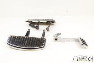 1997 Harley Touring FLHRI Road Kink Front Rider L+R Floor Board Brake Pedeal SET