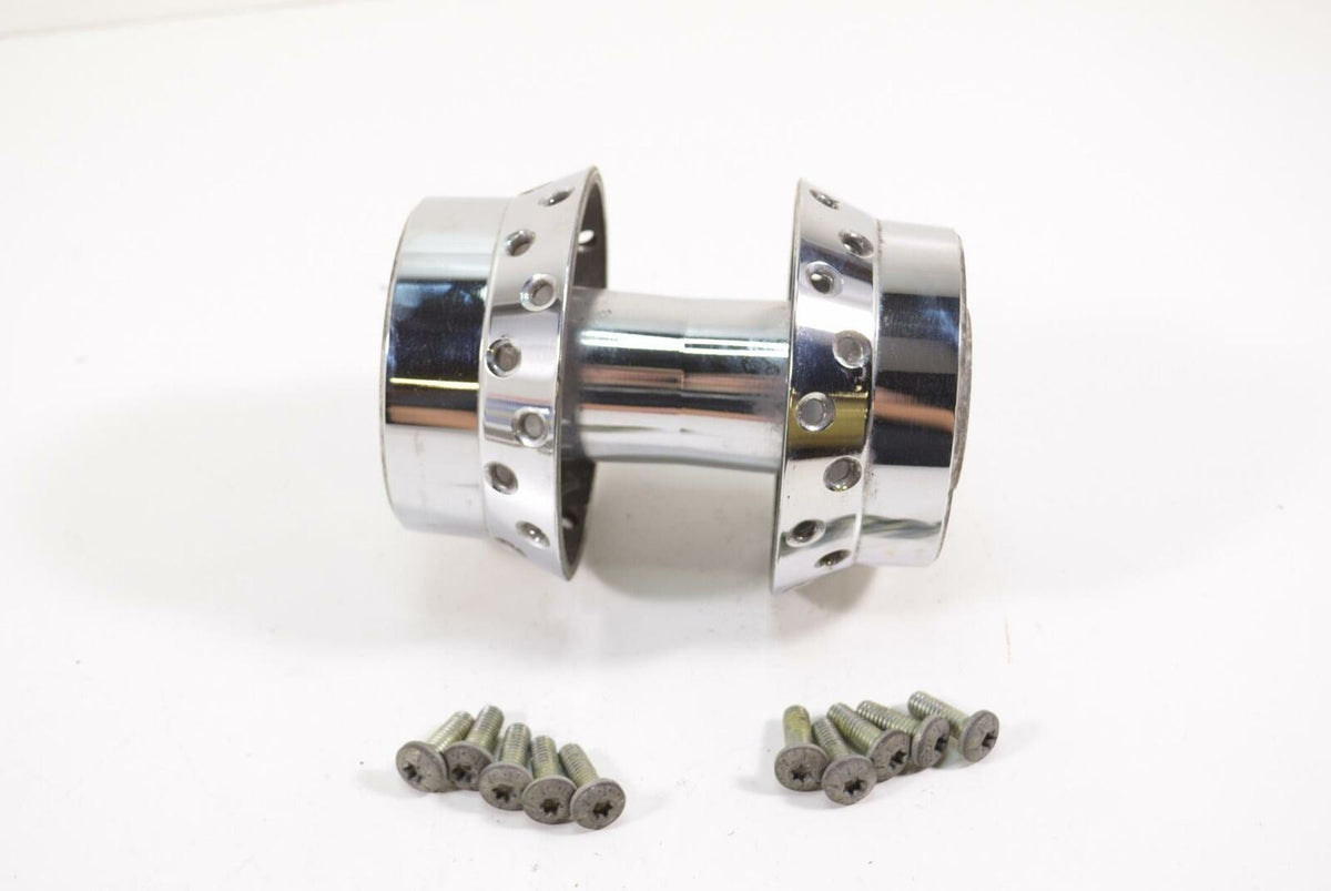 2000 Harley Touring FLHR Road King Chrome Front Center Wheel Hub 40988-00 {{ shop.shopifyCountryName }} - Mototech271