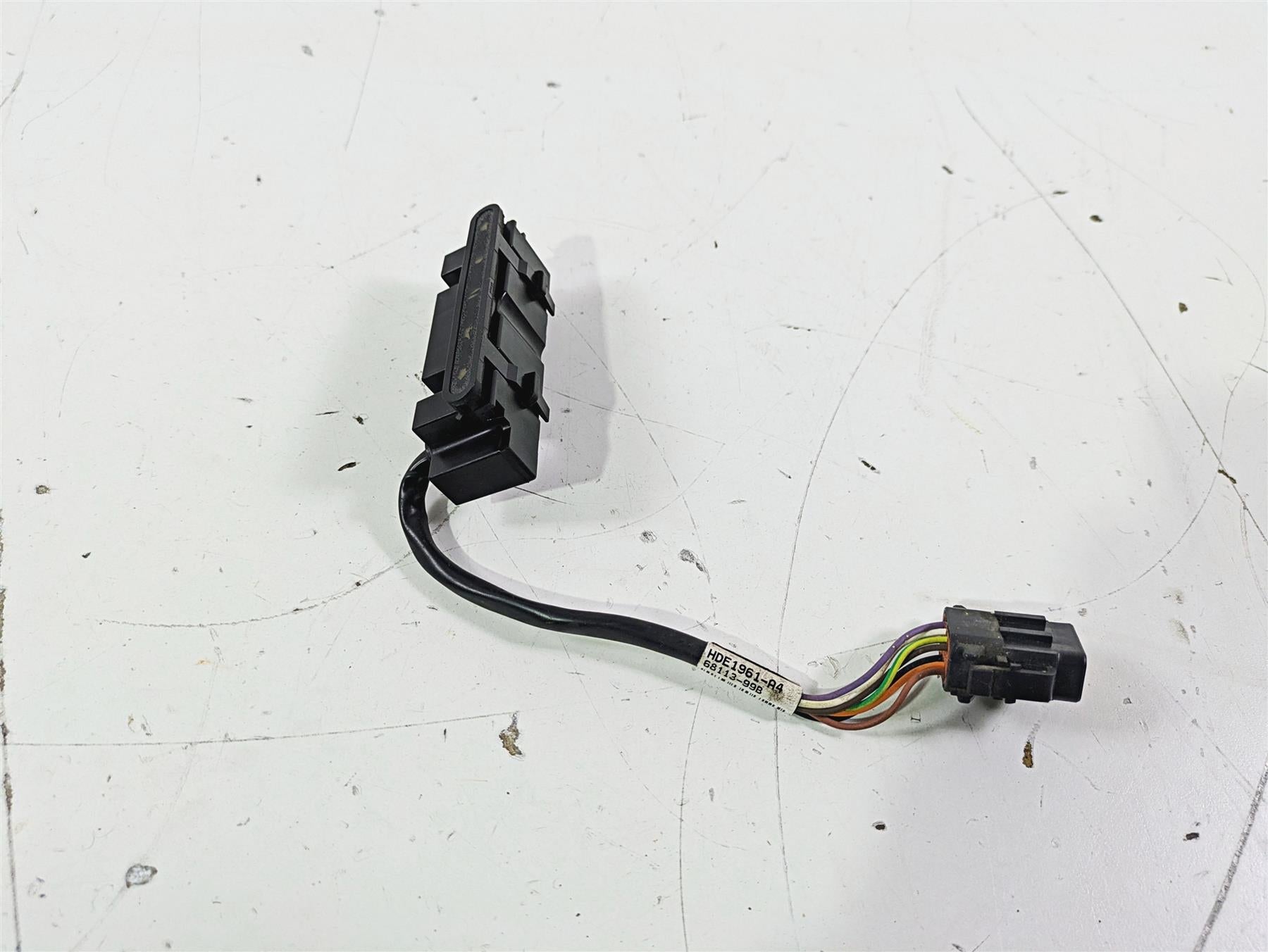 2007 Harley FXDWG Dyna Wide Glide Instrument Indicator Light Set 68113-99B {{ shop.shopifyCountryName }} - Mototech271