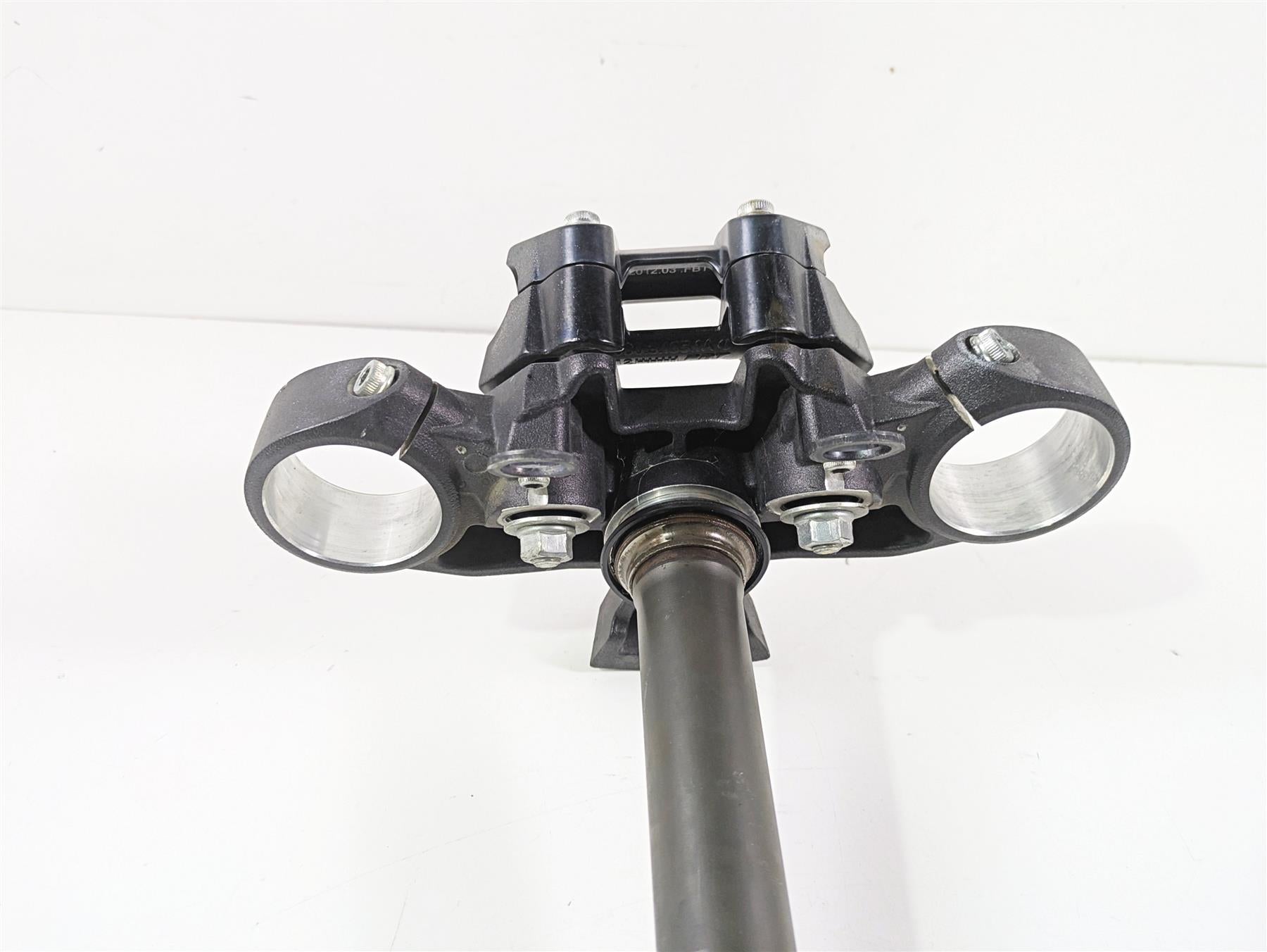 2012 Ducati Streetfighter 848 Upper Lower Triple Tree & Riser Set 34220561A {{ shop.shopifyCountryName }} - Mototech271