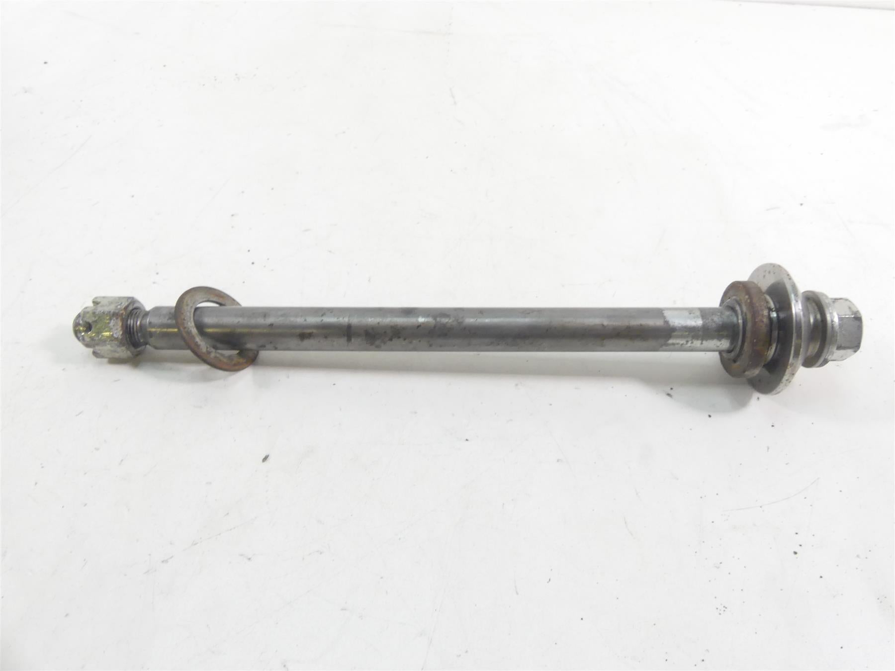 2005 Harley Softail FLSTSC Heritage Springer Front Wheel Spindle Axle 41116-97 {{ shop.shopifyCountryName }} - Mototech271