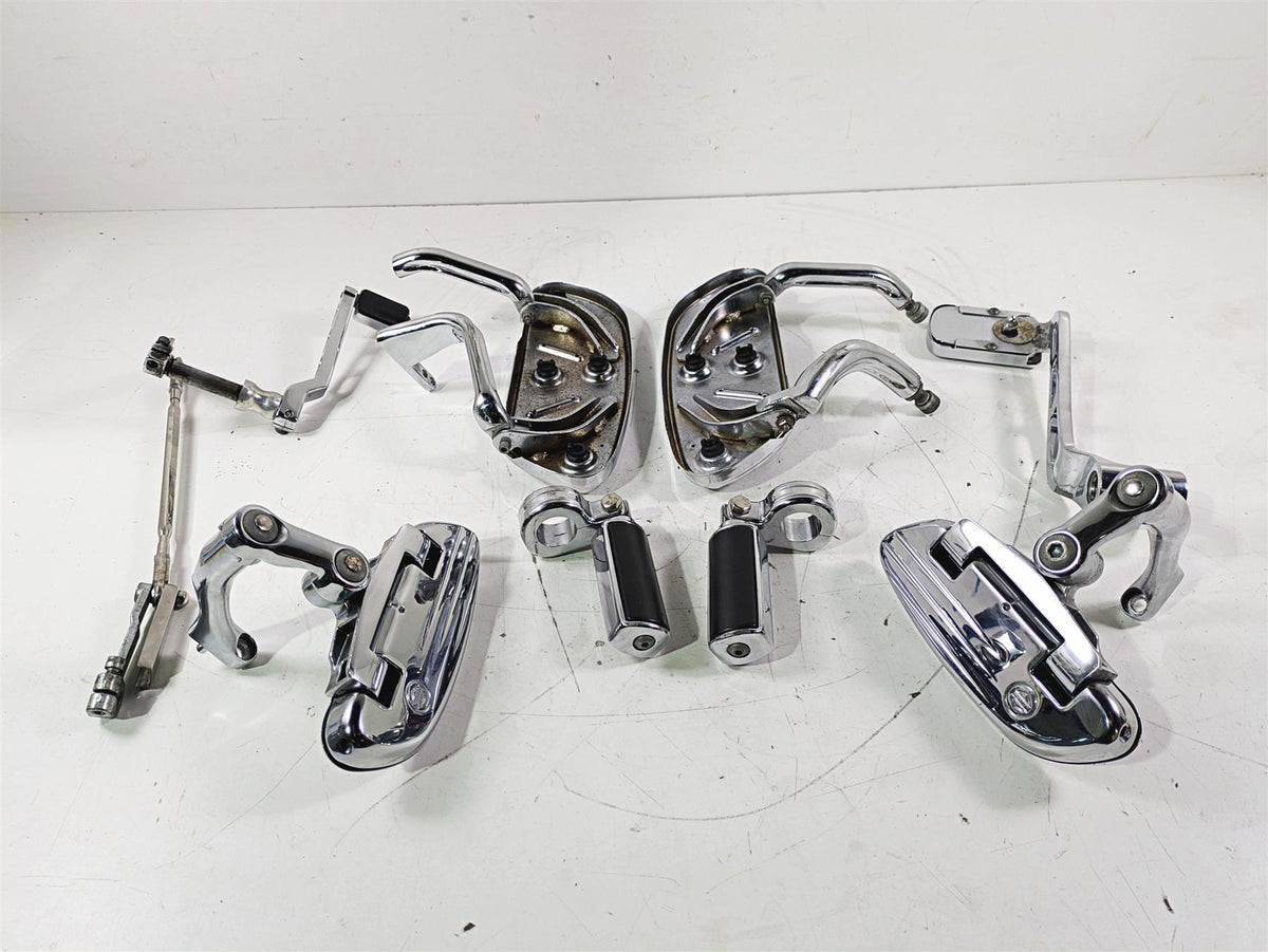 2007 Harley Touring FLHTCU SE CVO E-Glide Full Chrome Floor Board Set 50688-04 {{ shop.shopifyCountryName }} - Mototech271