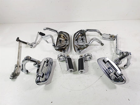 2007 Harley Touring FLHTCU SE CVO E-Glide Full Chrome Floor Board Set 50688-04 {{ shop.shopifyCountryName }} - Mototech271