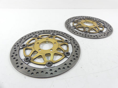2001 Kawasaki ZX600J2 ZX6R Ninja Front Brake Rotor Disc Set 41080-1442-A4 {{ shop.shopifyCountryName }} - Mototech271